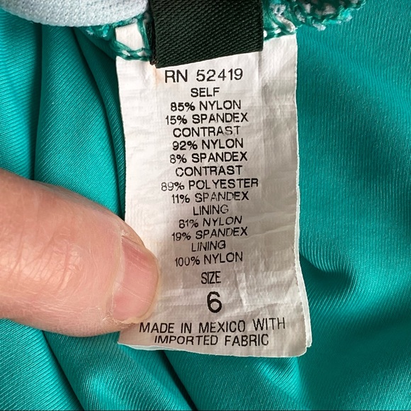 Lauren Ralph Lauren Halter One Piece Swim Suit - Picture 8 of 12